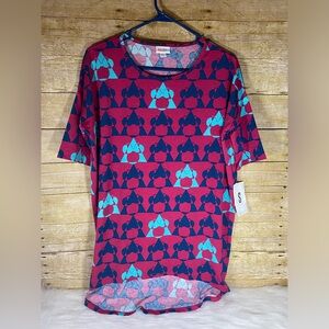 NWT LuLaRoe Tunic Disney Irma MINNIE MOUSE Size S